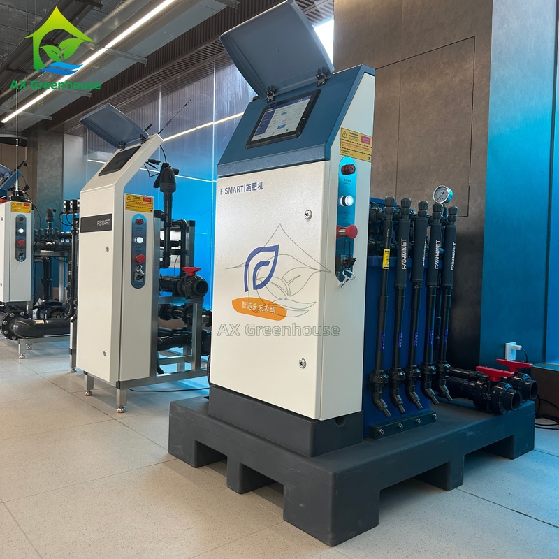 ফিজমার্ট-এ উচ্চ নির্ভুলতা স্বয়ংক্রিয় স্মার্ট ইসি পিএইচ সেন্সর পিডব্লিউএম বাইপাস সার ডোজিং সিস্টেম স্প্রেডার সার মেশিন কৃষি